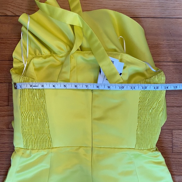 NWT Bright Yellow Party Dress by Zara SIZE- Small - Picture 12 of 13